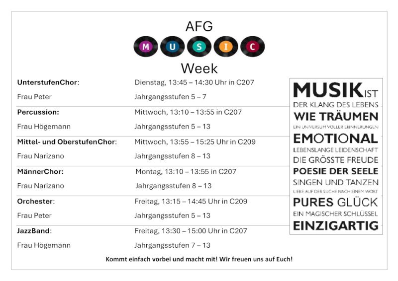 MusicWeek afg